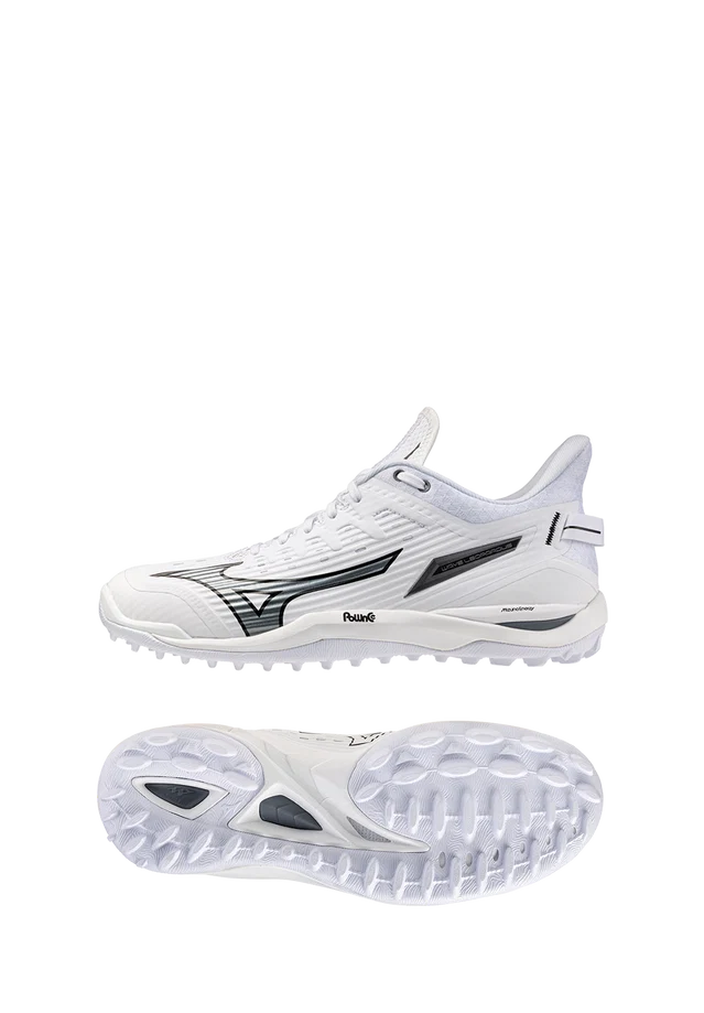 Mizuno Wave Leopardus Unisex - White Metallic Grey