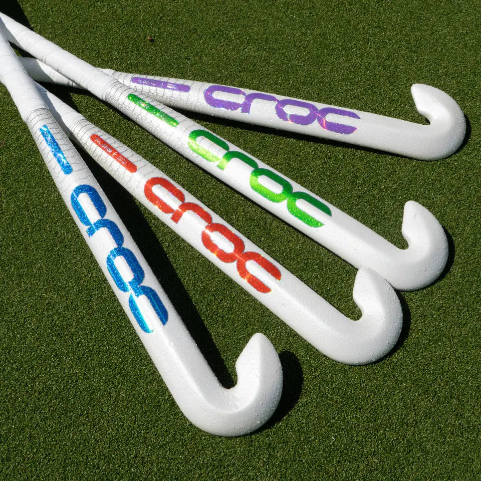 Croc XLB12 White Field Hockey Stick - Elite Hockey - Field Hockey Shop Australia