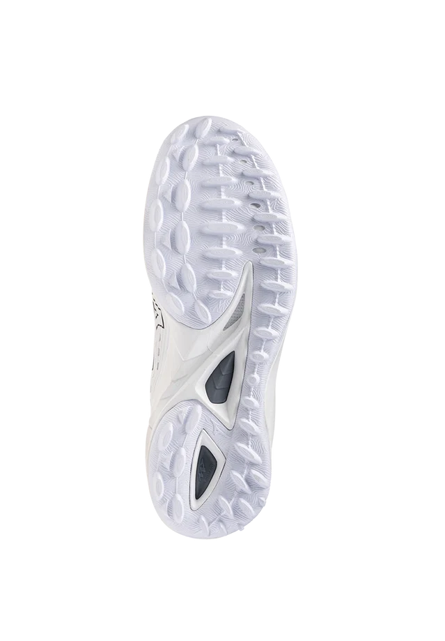Mizuno Wave Leopardus Unisex - White Metallic Grey