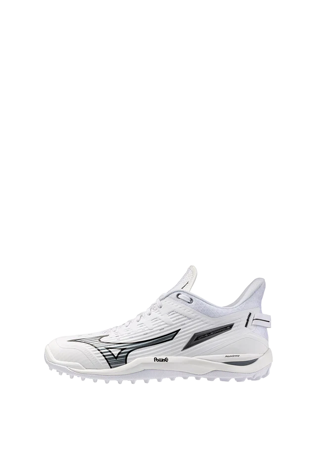 Mizuno Wave Leopardus Unisex - White Metallic Grey