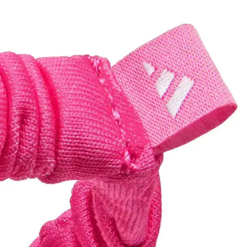 Adidas Hair Scrunchies 2 Pack Black/Lucid Pink Adidas