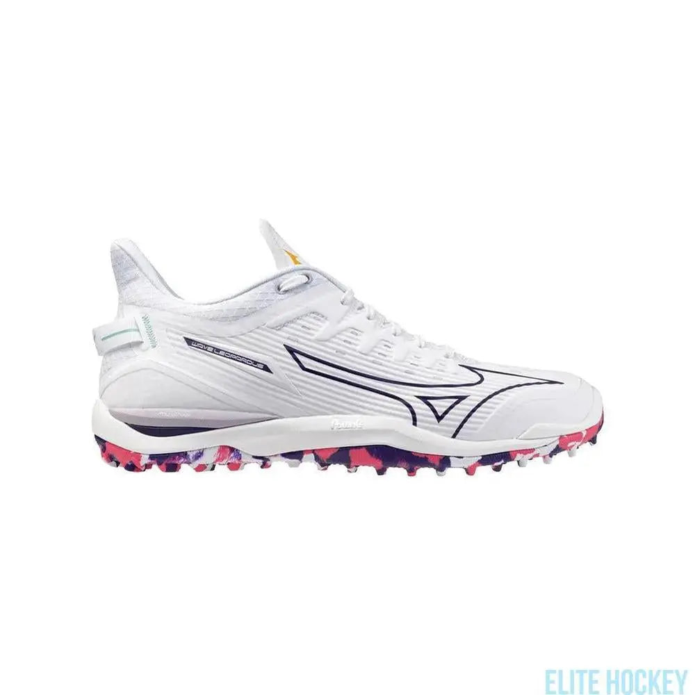 Mizuno Wave Leopardus Unisex White/Violet Indigo/Camelia Rose Mizuno