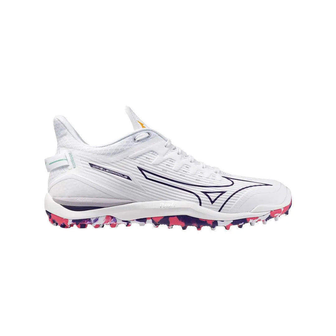 Mizuno Wave Leopardus Unisex White/Violet Indigo/Camelia Rose Mizuno