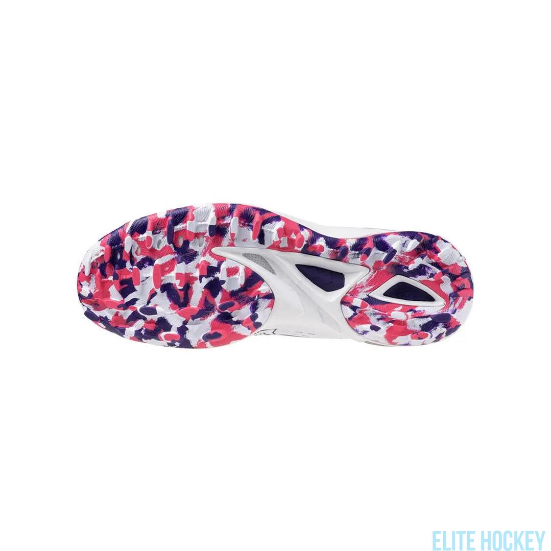 Mizuno Wave Leopardus Unisex White/Violet Indigo/Camelia Rose Mizuno