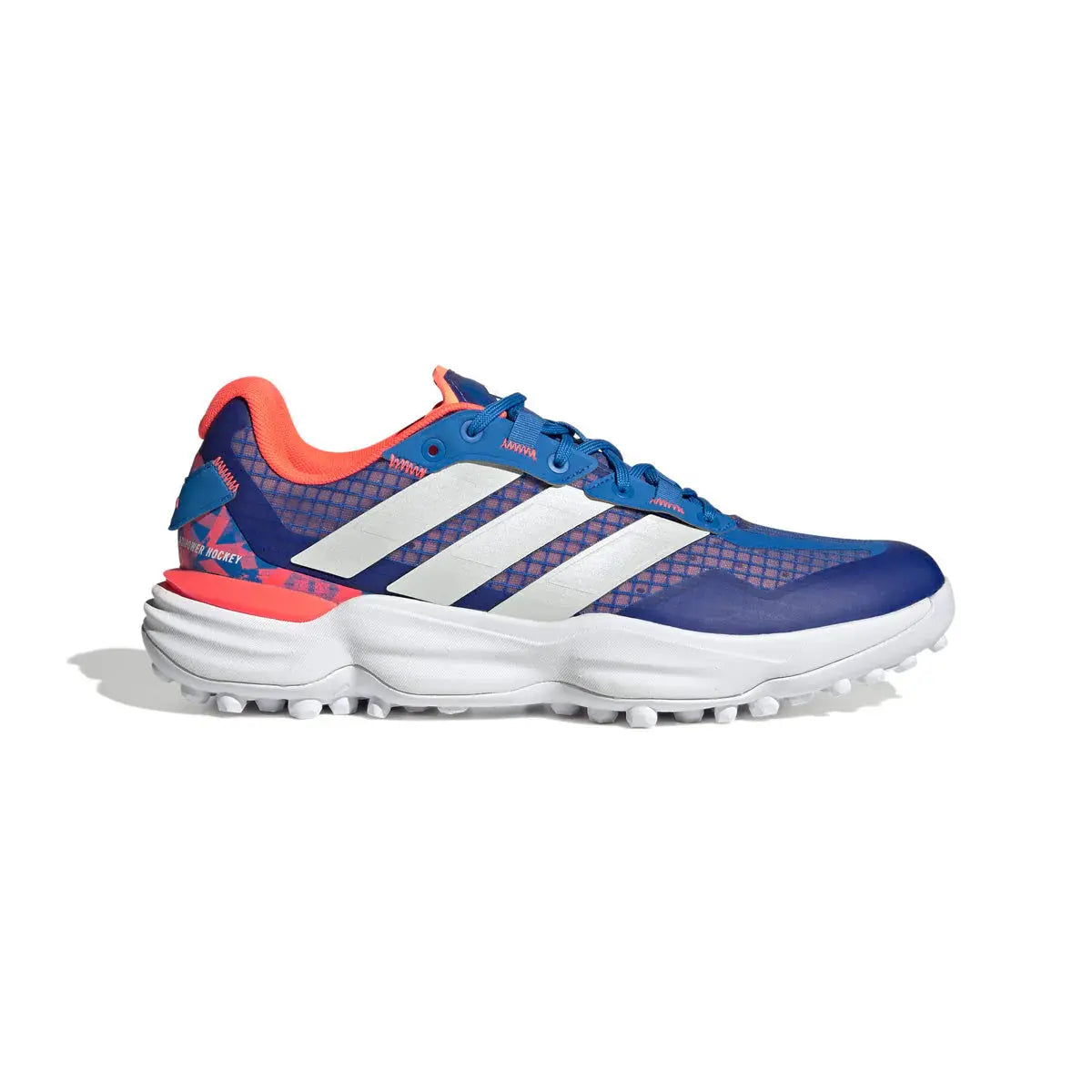 Adidas Adipower 3 Field Hockey Shoe Bright Royal/Zero Met - Elite Hockey - Field Hockey Shop Australia