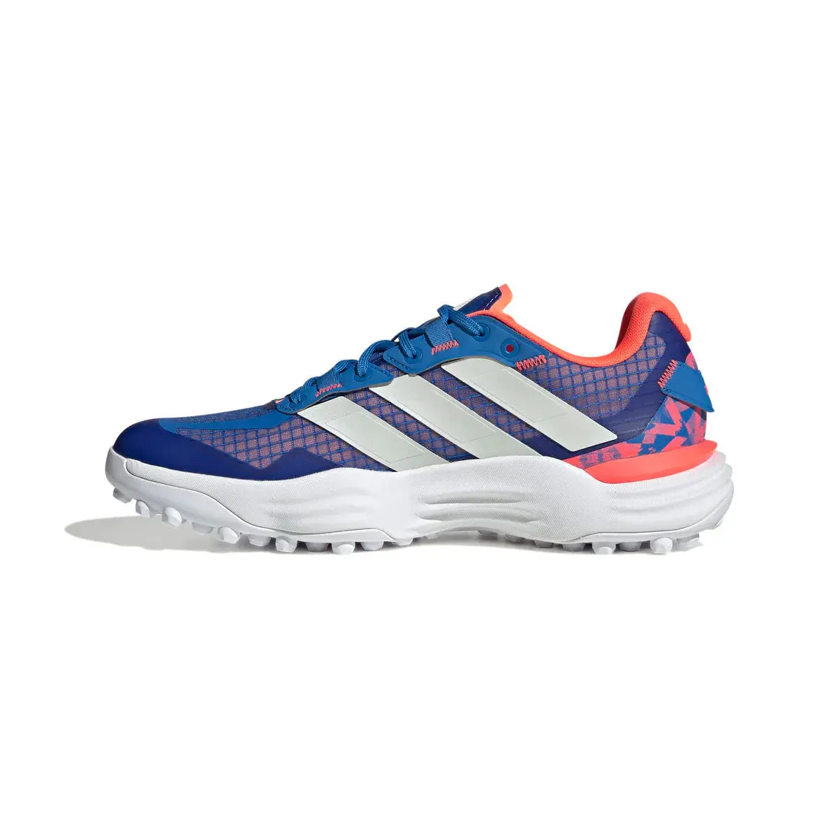 Adidas Adipower 3 Field Hockey Shoe Bright Royal/Zero Met - Elite Hockey - Field Hockey Shop Australia