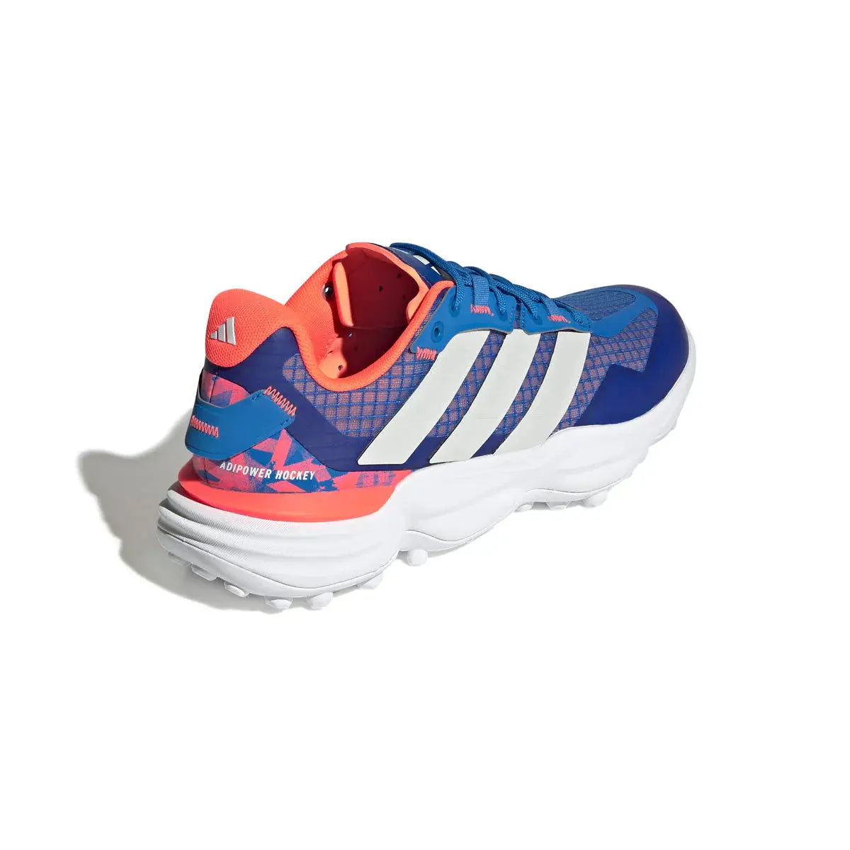 Adidas Adipower 3 Field Hockey Shoe Bright Royal/Zero Met - Elite Hockey - Field Hockey Shop Australia