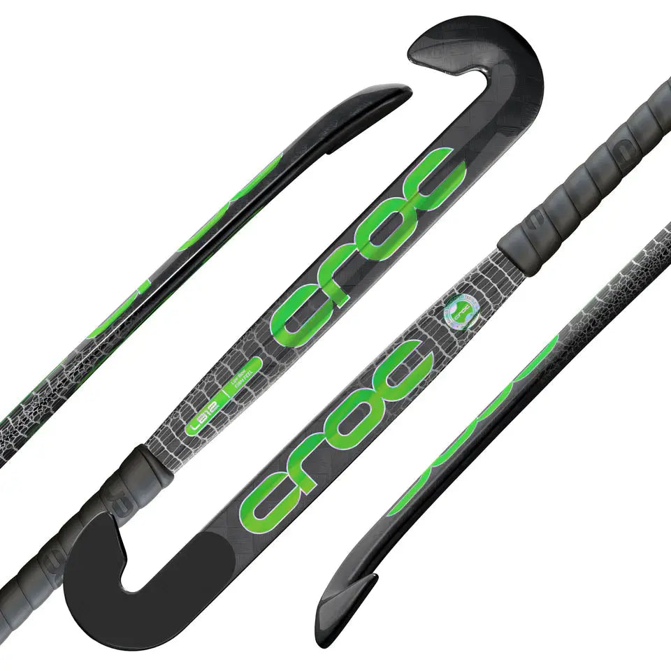 Croc LB12 Anthracite Field Hockey Stick - Elite Hockey - Field Hockey Shop Australia