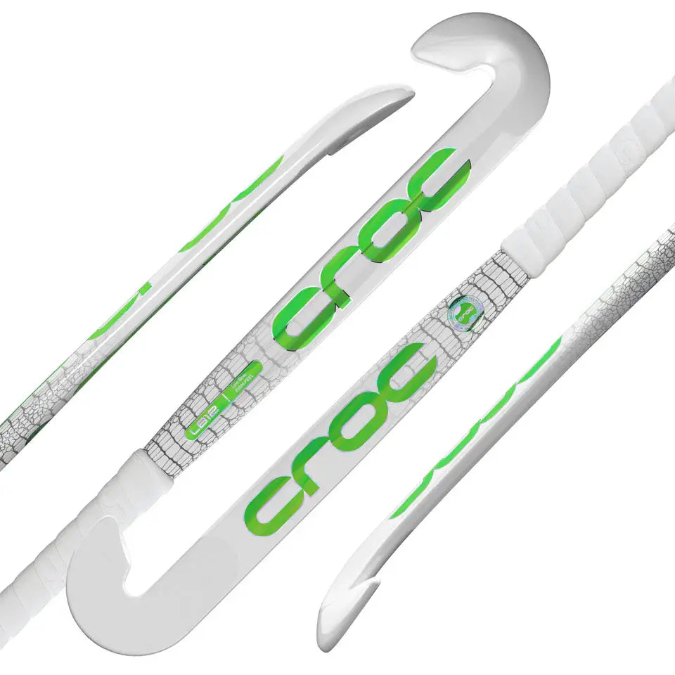 Croc LB12 White Field Hockey Stick - Elite Hockey - Field Hockey Shop Australia