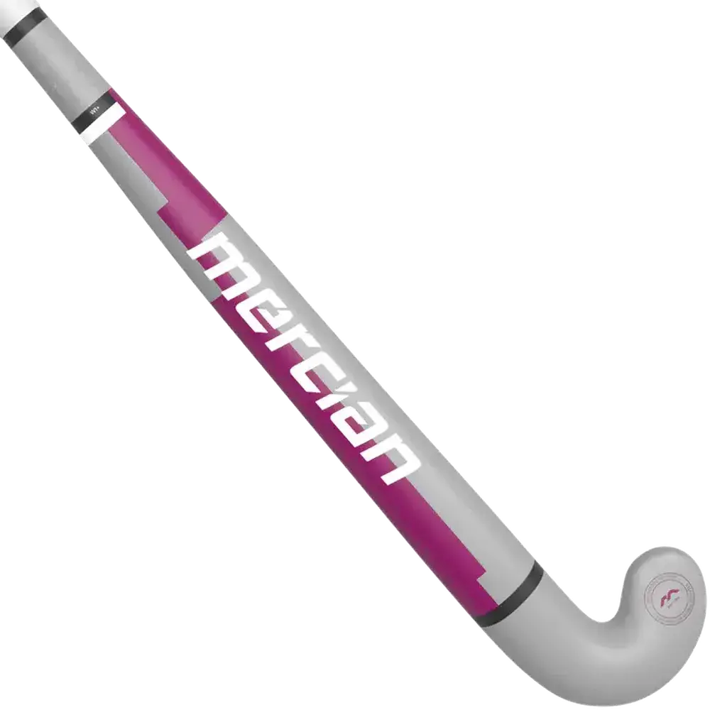 Mercian Genesis W1+ Grey/Purple Junior Hockey Stick Mercian