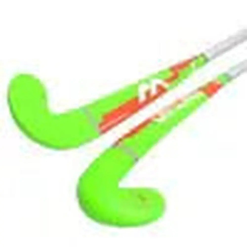 Mercian Genesis W1 Neon Green/Orange Junior Hockey Stick Mercian