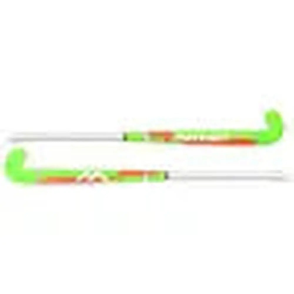 Mercian Genesis W1 Neon Green/Orange Junior Hockey Stick Mercian