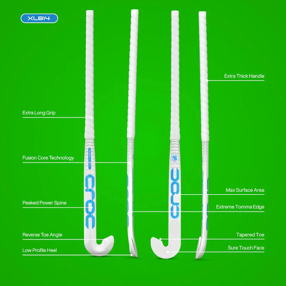 Croc XLB14 - Anthracite Field Hockey Stick - Elite Hockey - Field Hockey Shop Australia