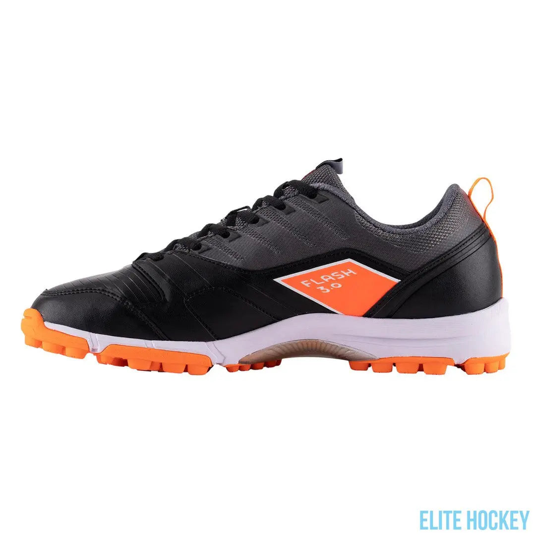 Grays Flash 3.0 Hockey Shoe - Orange/Black-Elite Hockey - Field Hockey Shop Australia