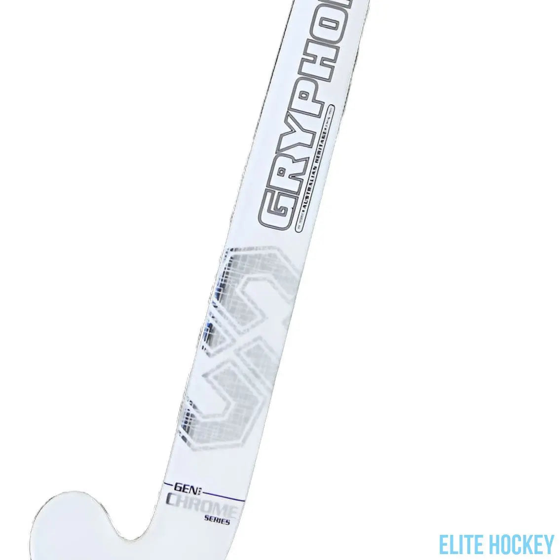 Gryphon Chrome Cobra Indoor GXX3 Snow/Blk-Elite Hockey - Field Hockey Shop Australia